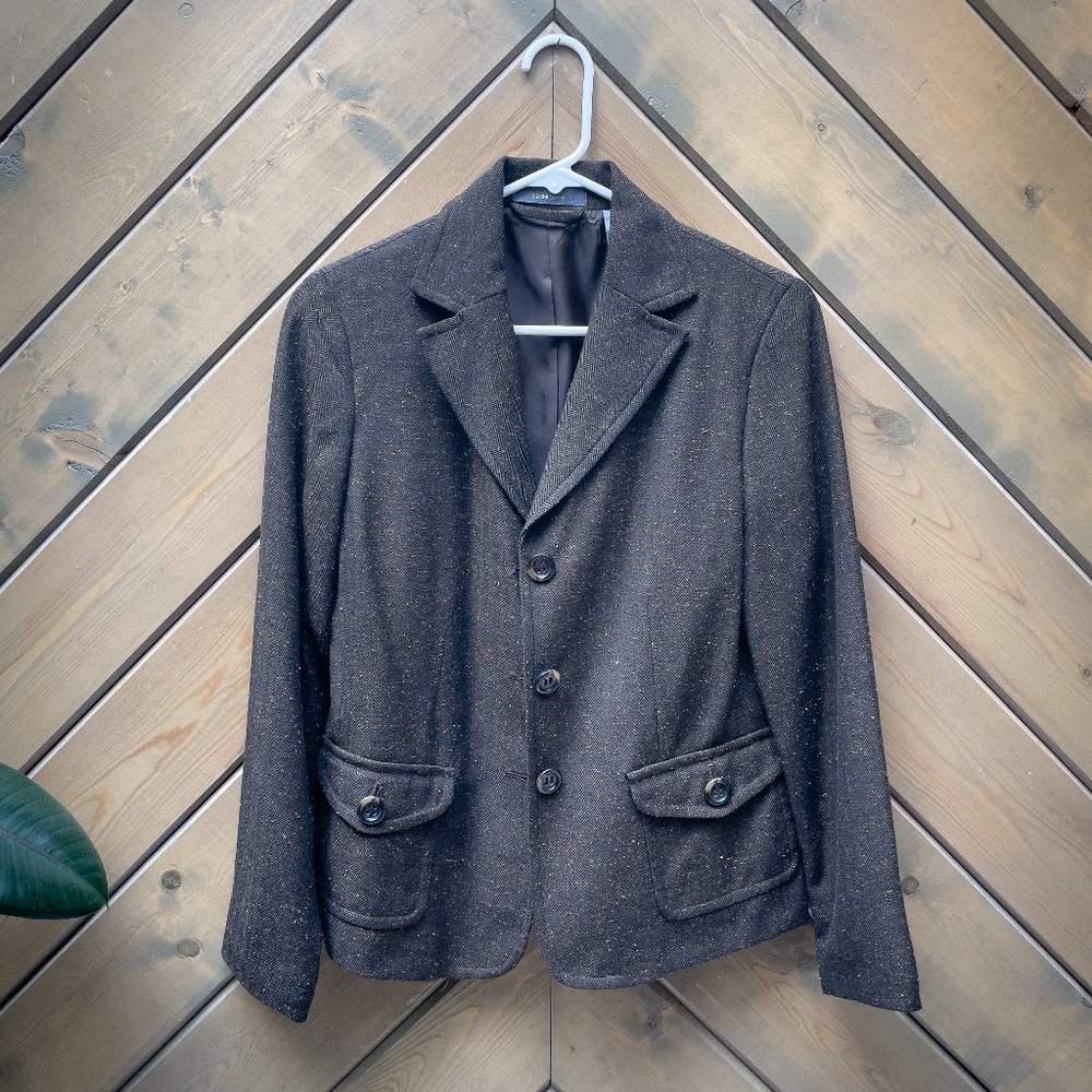 Liz Claiborne Brown Women's Blazer Size 8